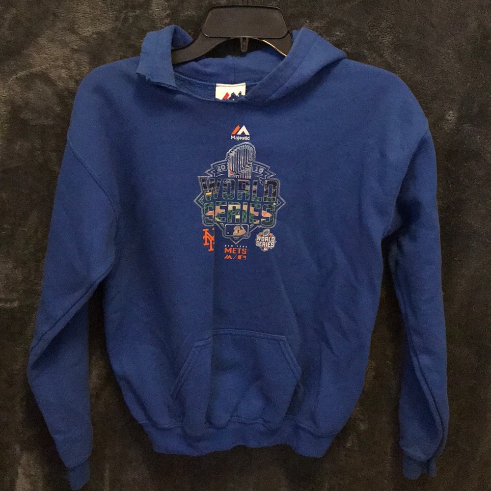 Kids Mets World Series pull over hoodie